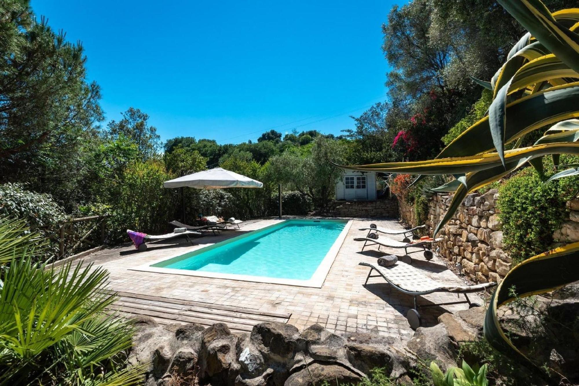 Meernahes Ferienhaus Casa Cantagallo Mit Pool Villa Fermo Dış mekan fotoğraf