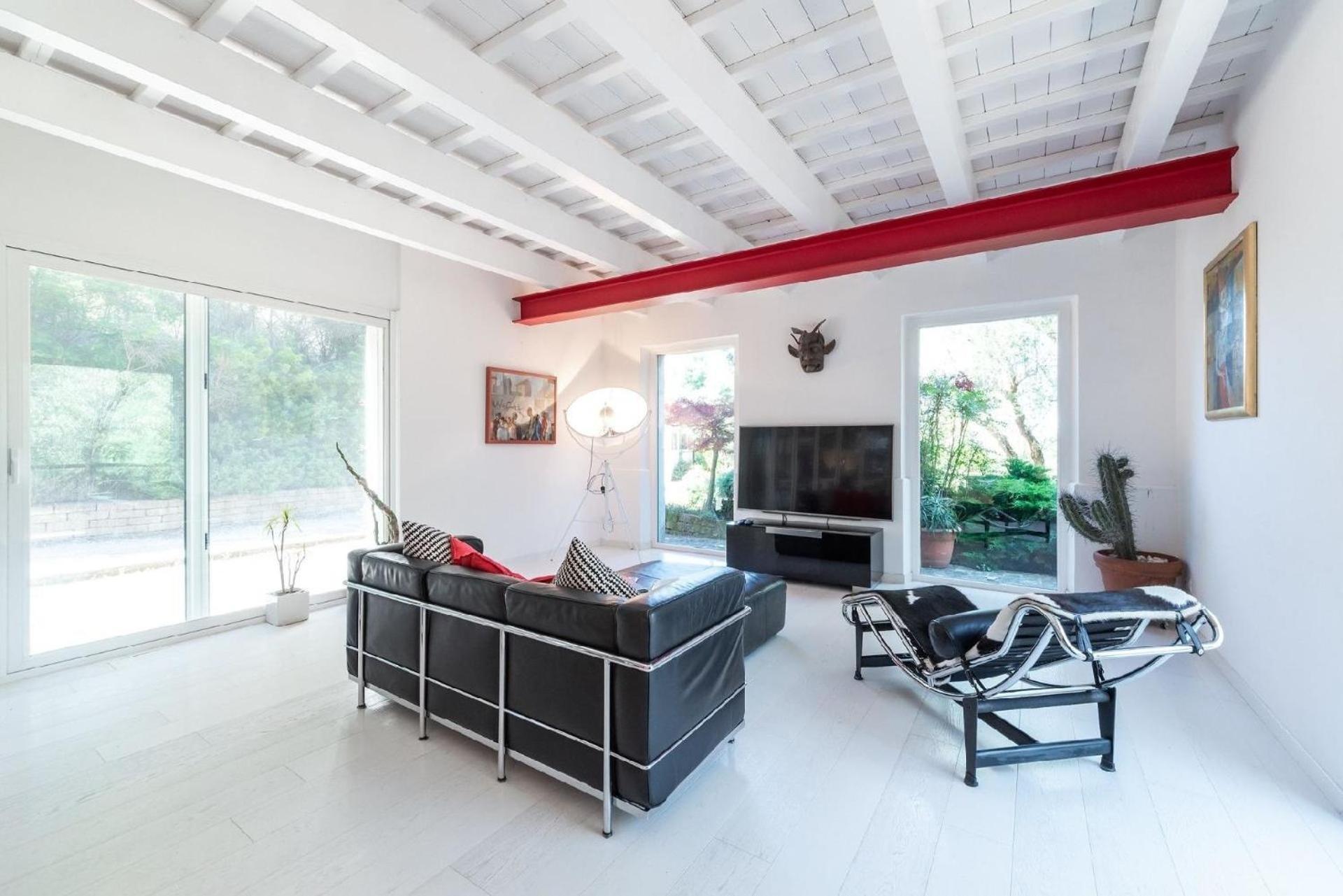 Meernahes Ferienhaus Casa Cantagallo Mit Pool Villa Fermo Dış mekan fotoğraf