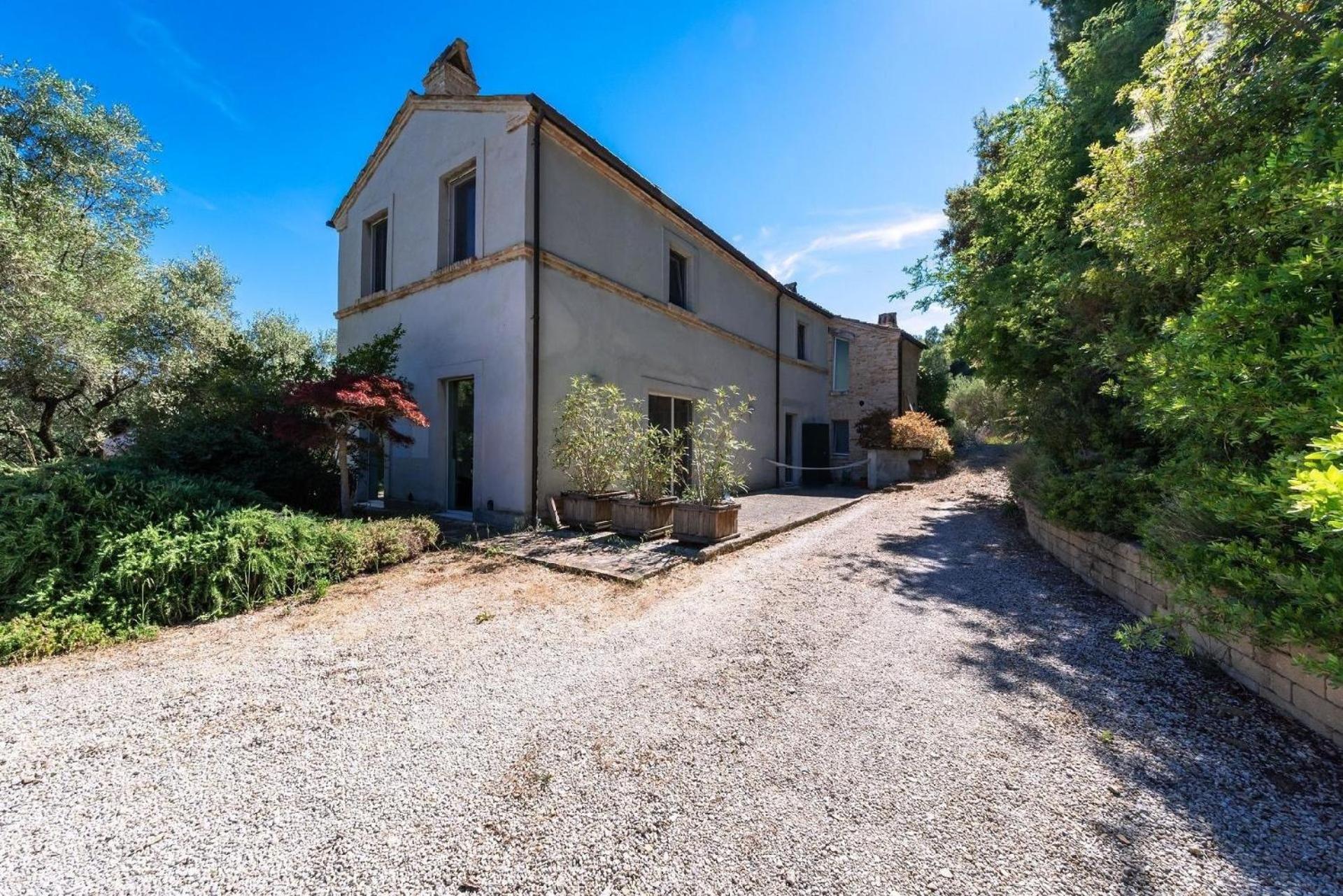 Meernahes Ferienhaus Casa Cantagallo Mit Pool Villa Fermo Dış mekan fotoğraf