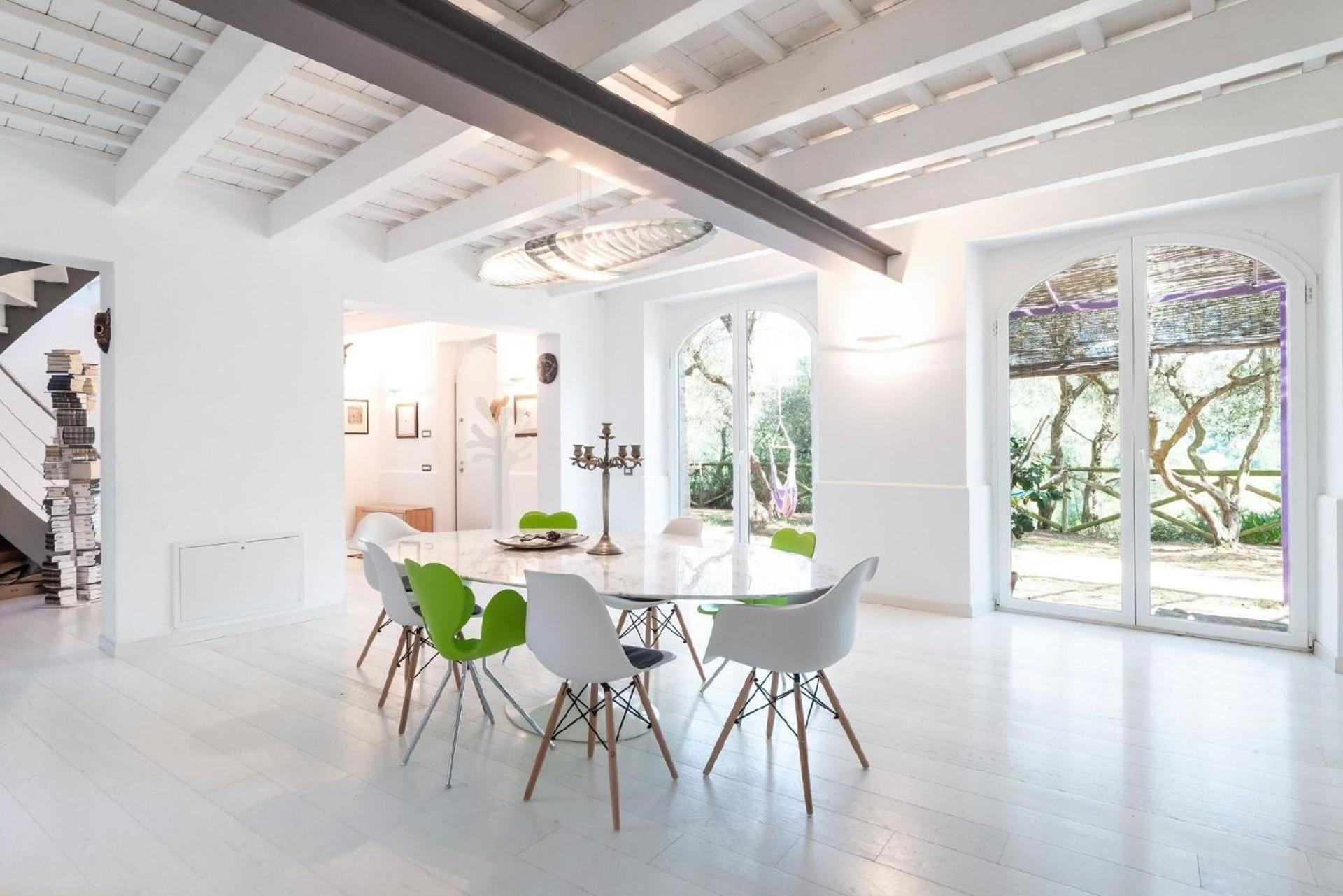 Meernahes Ferienhaus Casa Cantagallo Mit Pool Villa Fermo Dış mekan fotoğraf