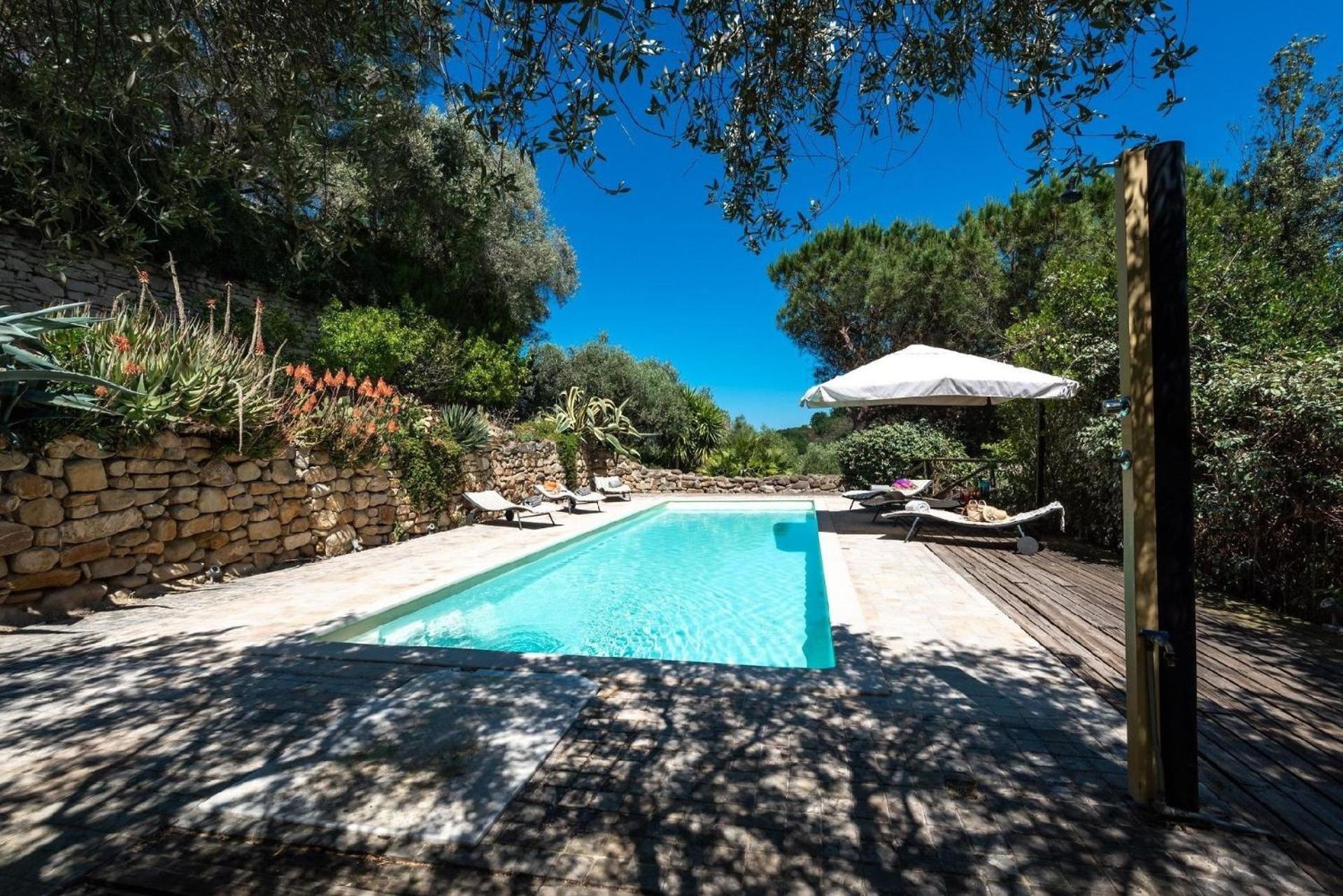 Meernahes Ferienhaus Casa Cantagallo Mit Pool Villa Fermo Dış mekan fotoğraf
